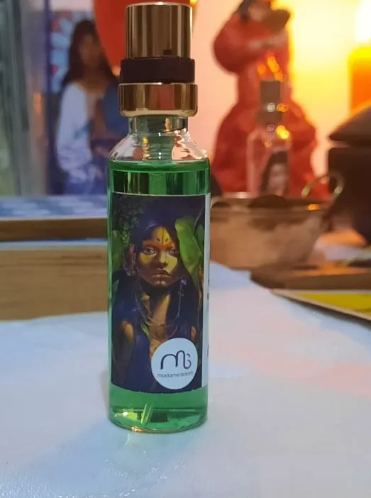 Frasco de perfume ritualístico de Caboclo